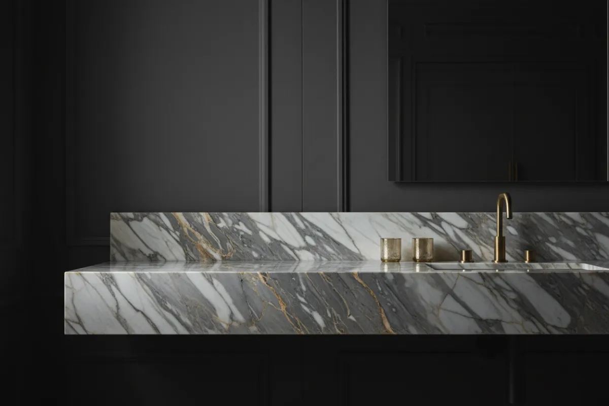 Luxurious Marble Countertops