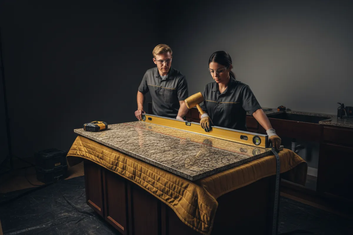 Professional countertop replacement services
