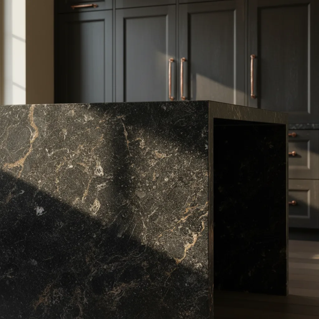 Luxurious permanent granite installation showcasing long-term value