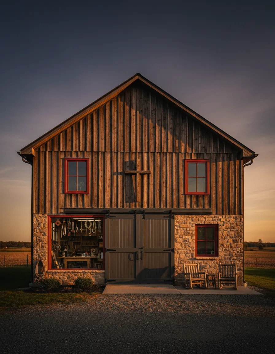Rezadoo Firearms farm workshop and exterior storefront