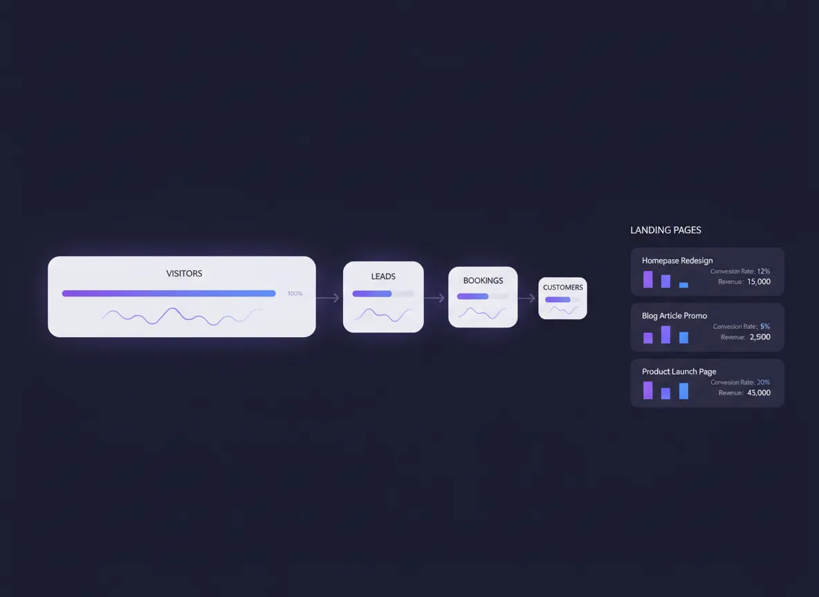 Funnels and landing pages overview