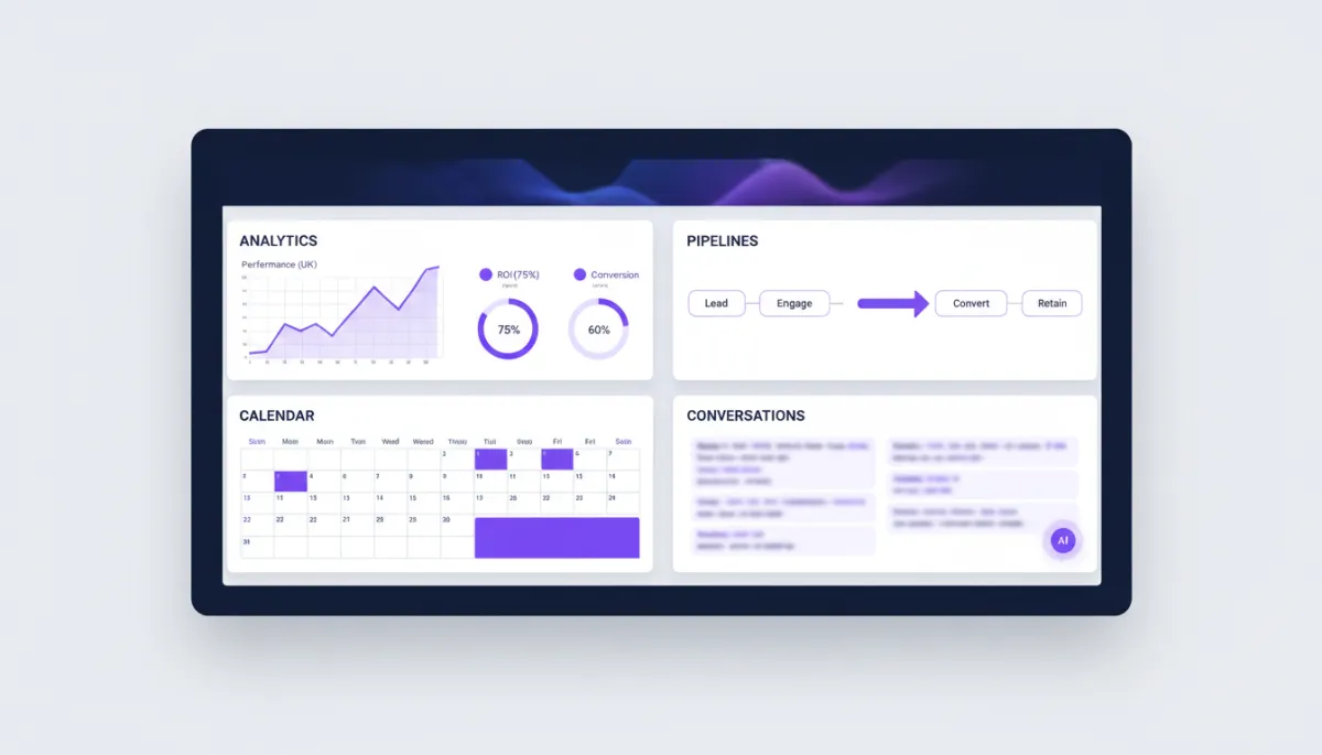 AI Growth System dashboard view