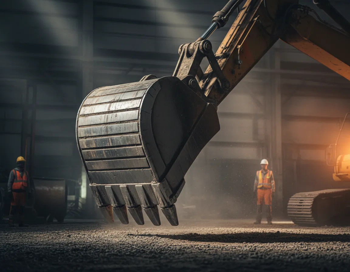 Heavy machinery performing commercial site demolition with precision