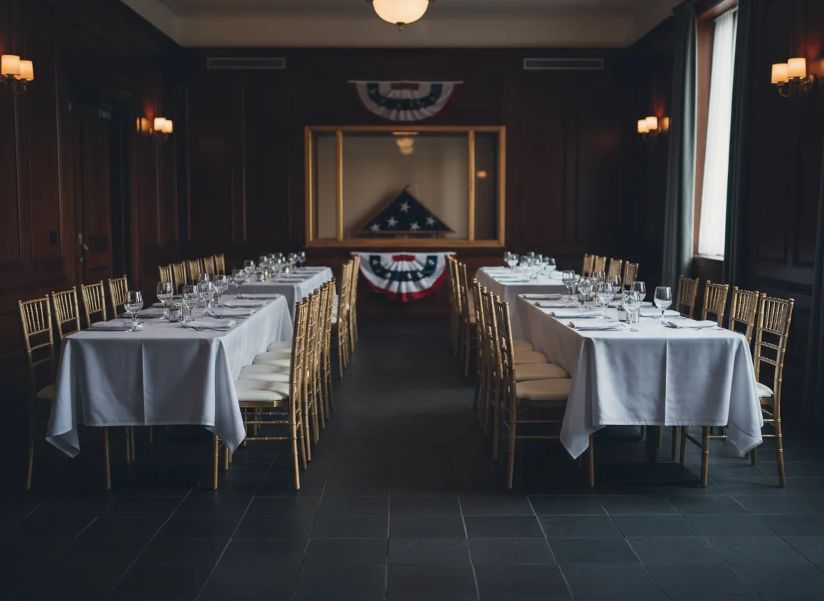 Elegant event space at American Legion Post 233
