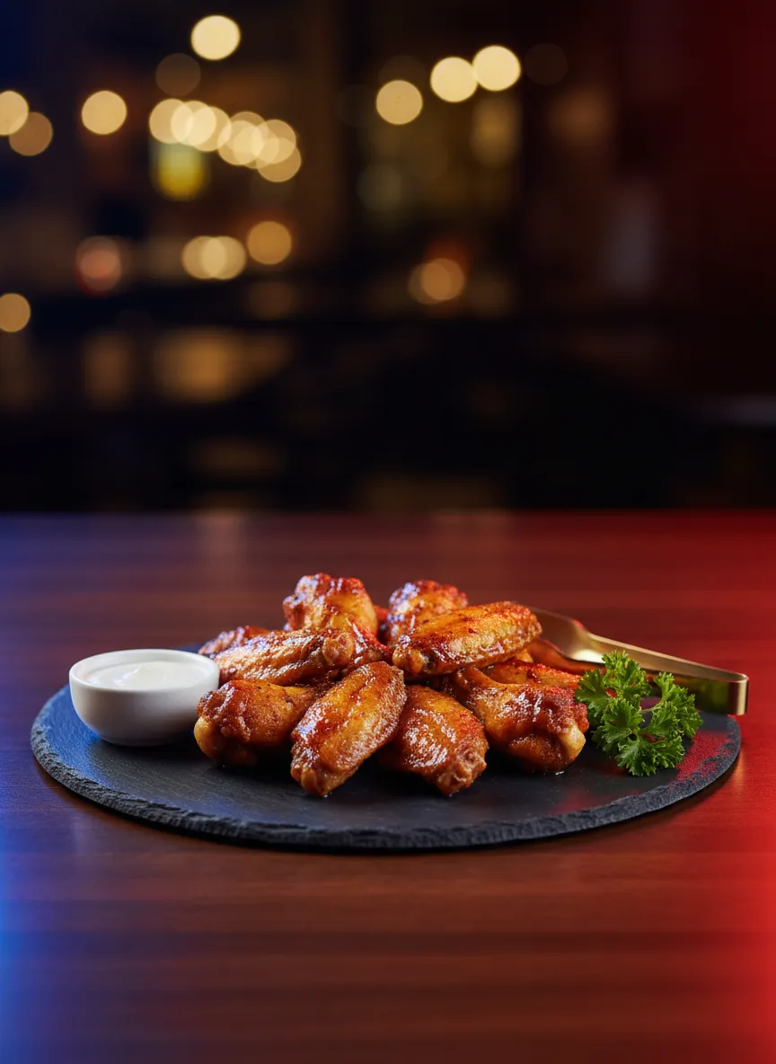Signature Wings Platter at The Patriots' Grill