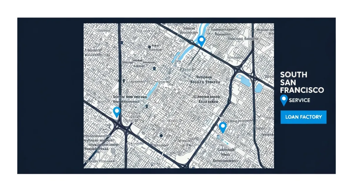 South San Francisco map snippet