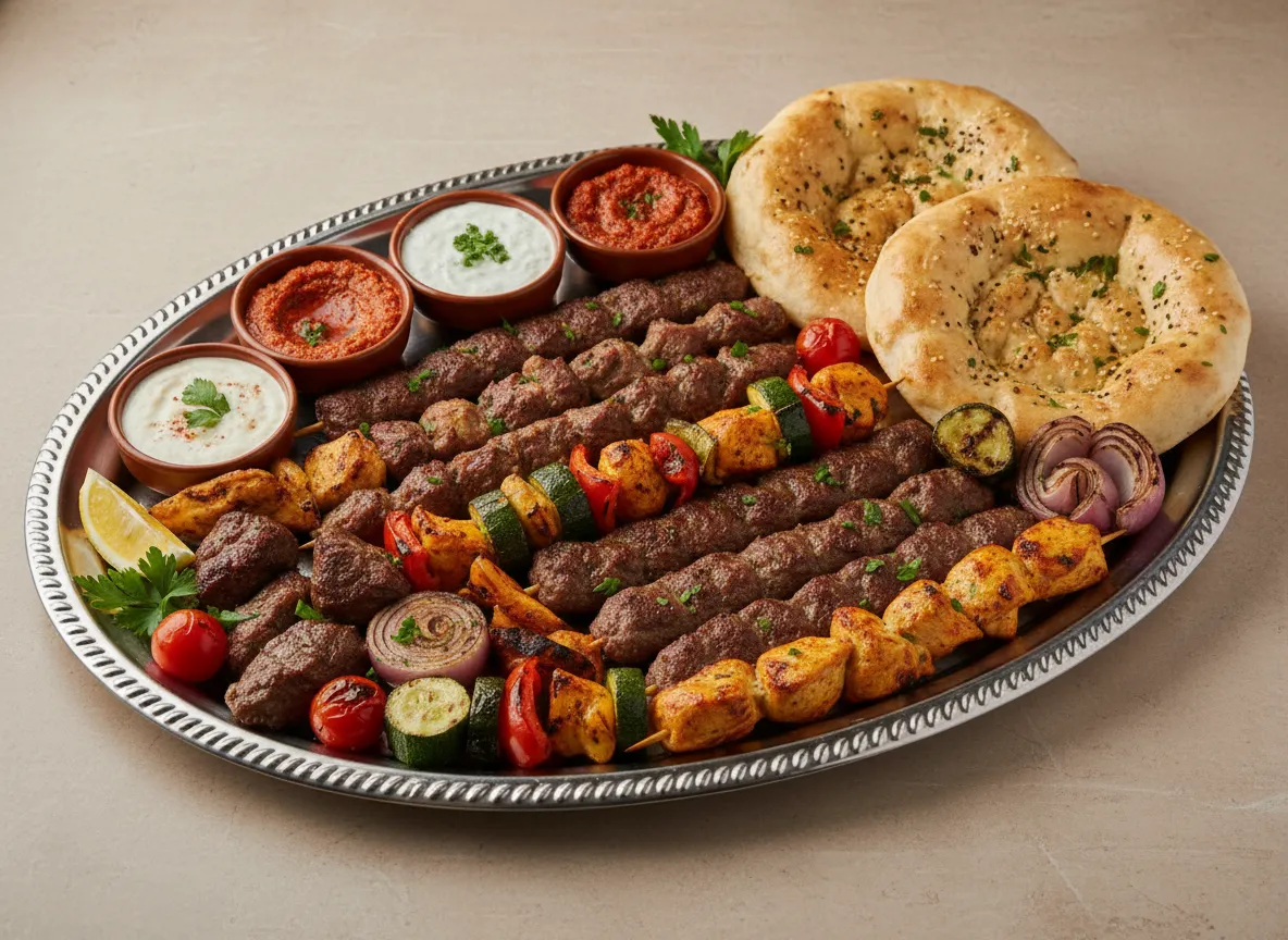 Ishtar Restaurant mixed grill in Sterling Heights