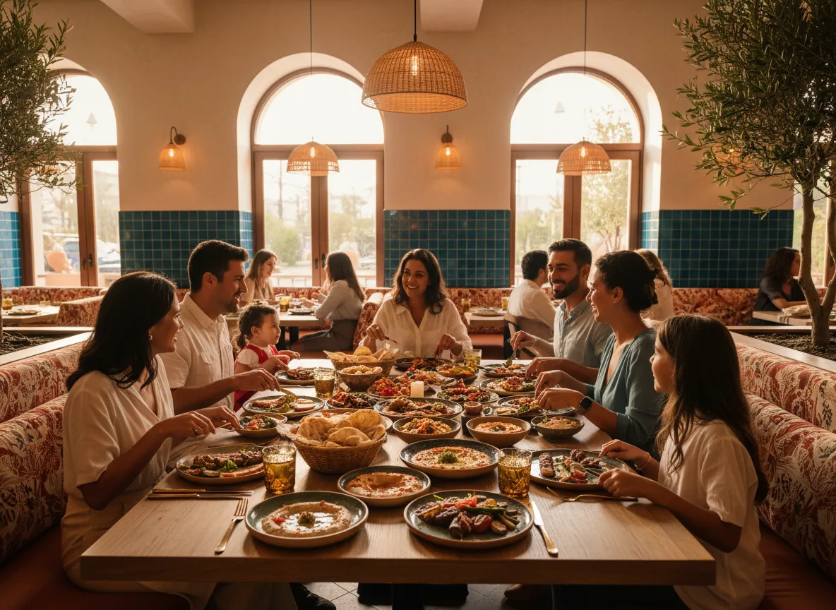 Top pick halal restaurant interior