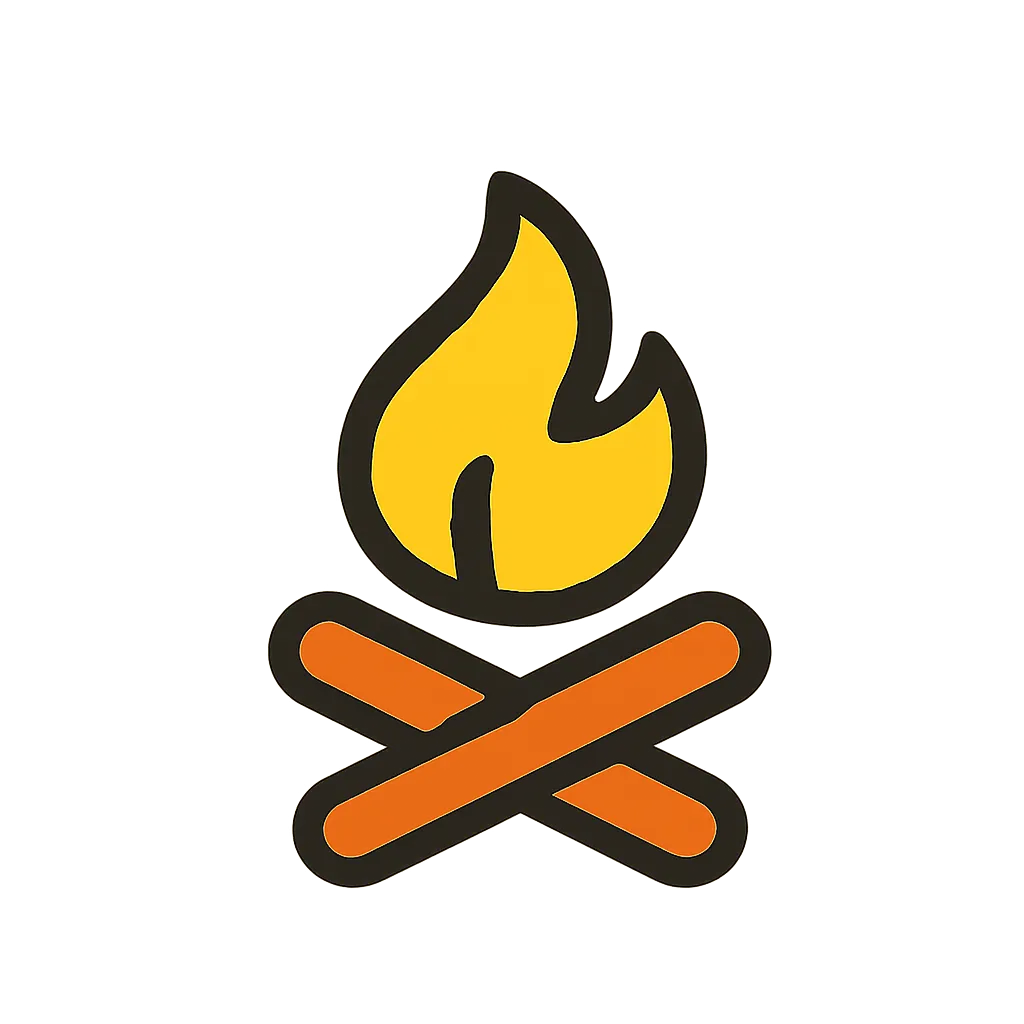Hazelbrook Campfire Logo