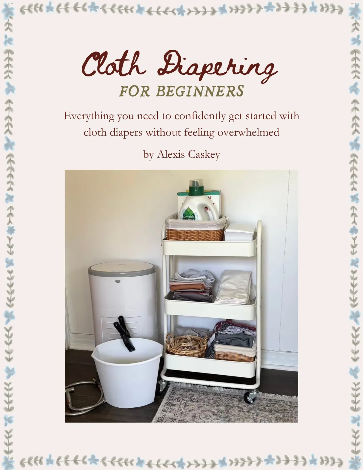Cloth Diapering for Beginners Guide Cover