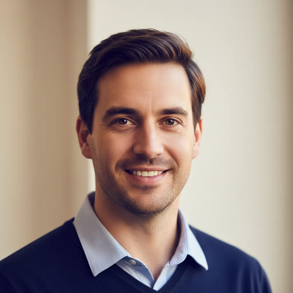 Customer portrait of James