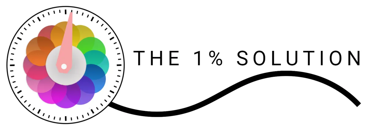 The 1% Solution Logo