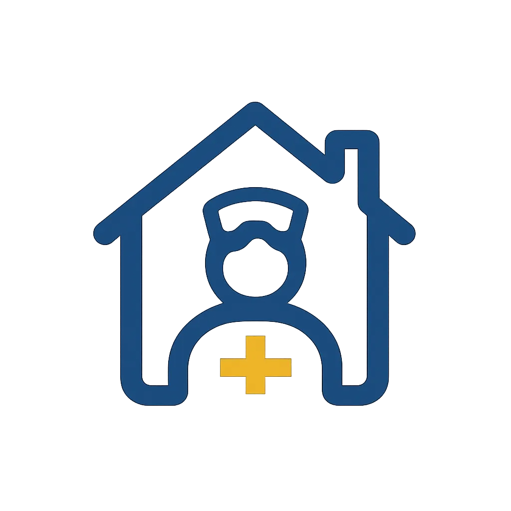 Enfermera a Domicilio - Logo