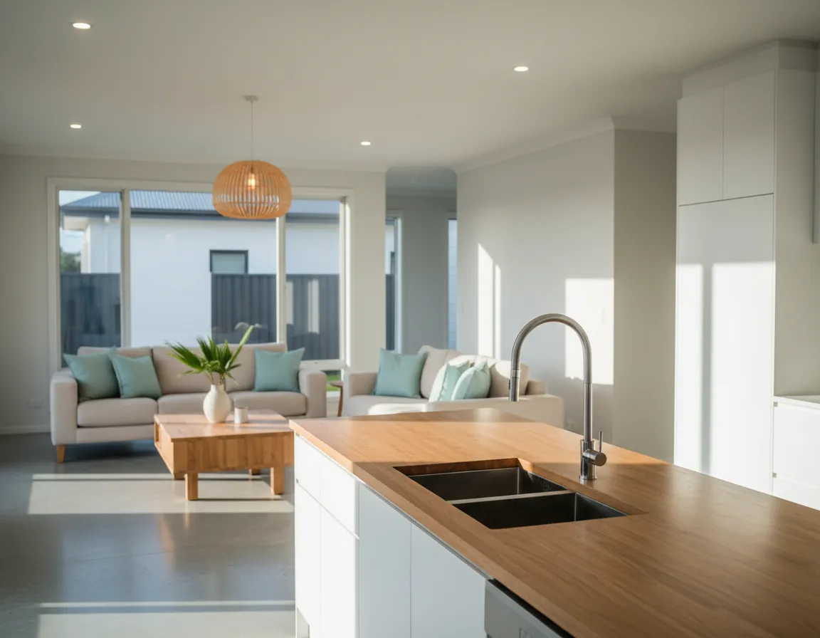 Cairns residential plumbing - happy family at home