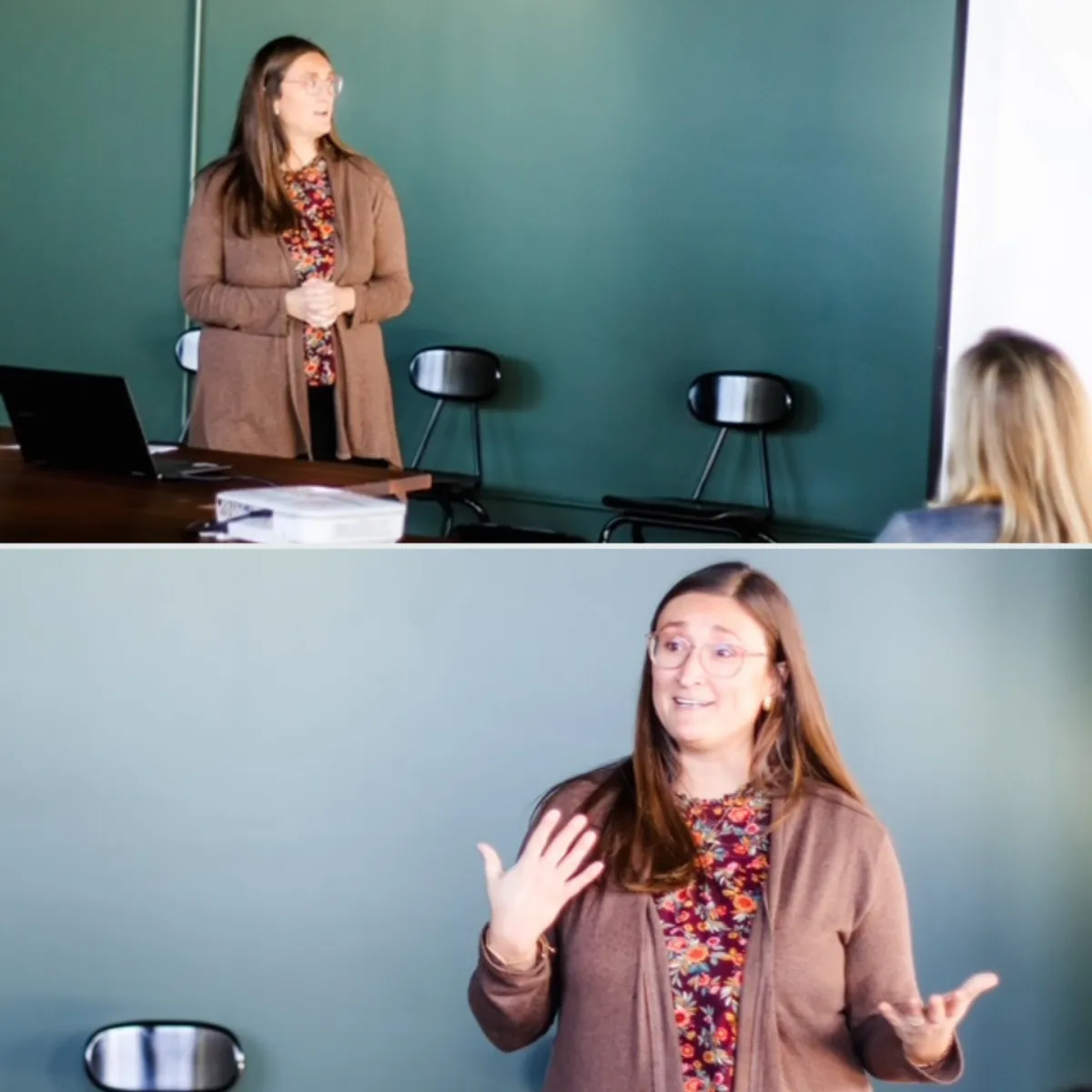 Liz Bohnsak teaching