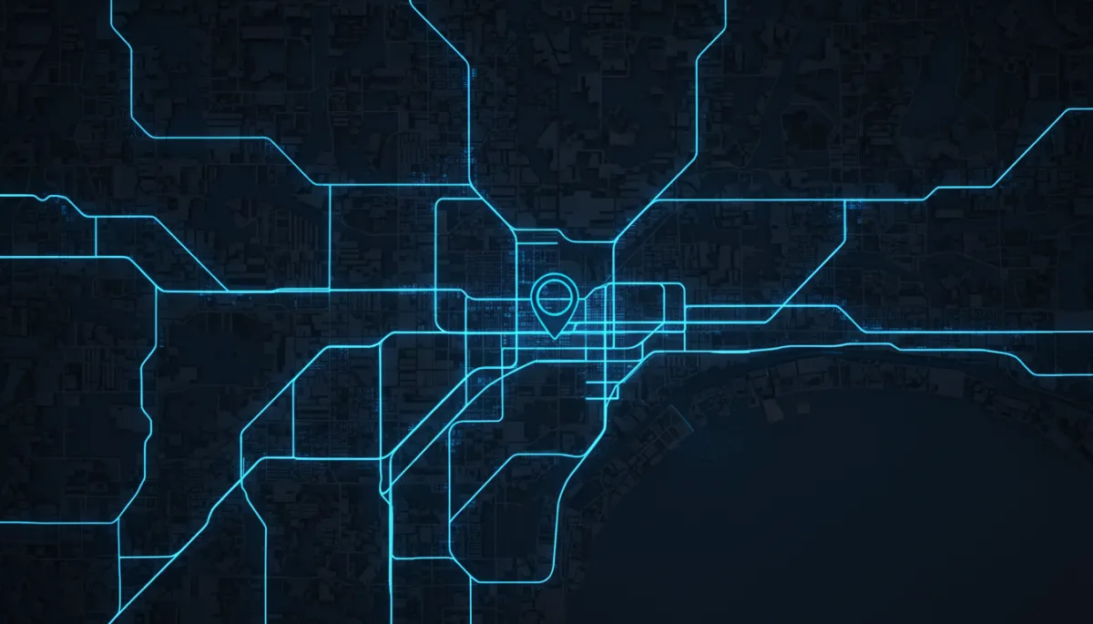 Map placeholder for LoParts Industrial location in Metro Detroit