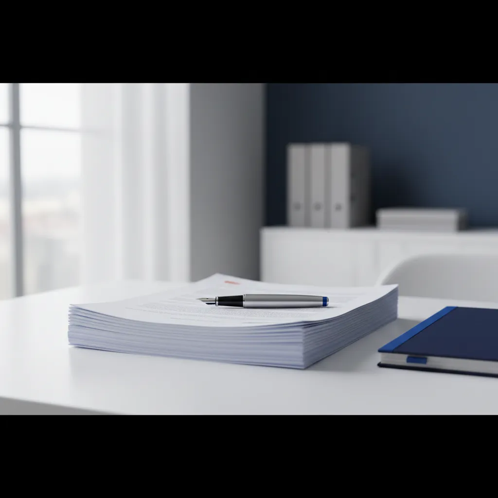 Professional document apostille services in a modern office or healthcare setting for Maple Grove clients