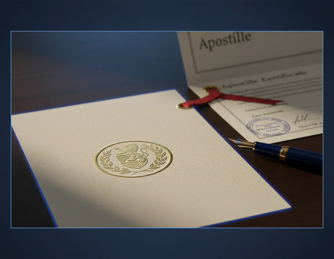 Professional document certification and apostille support