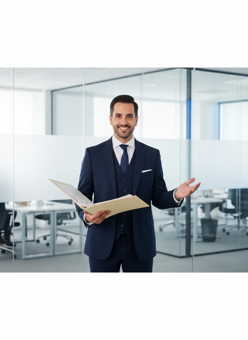 Professional dedicated support team member assisting with document authentication