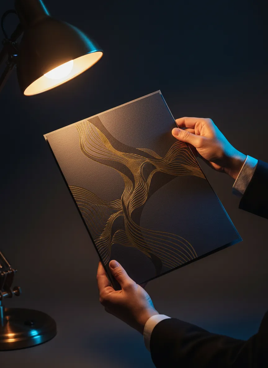 Hands-on print quality checking and final production inspection