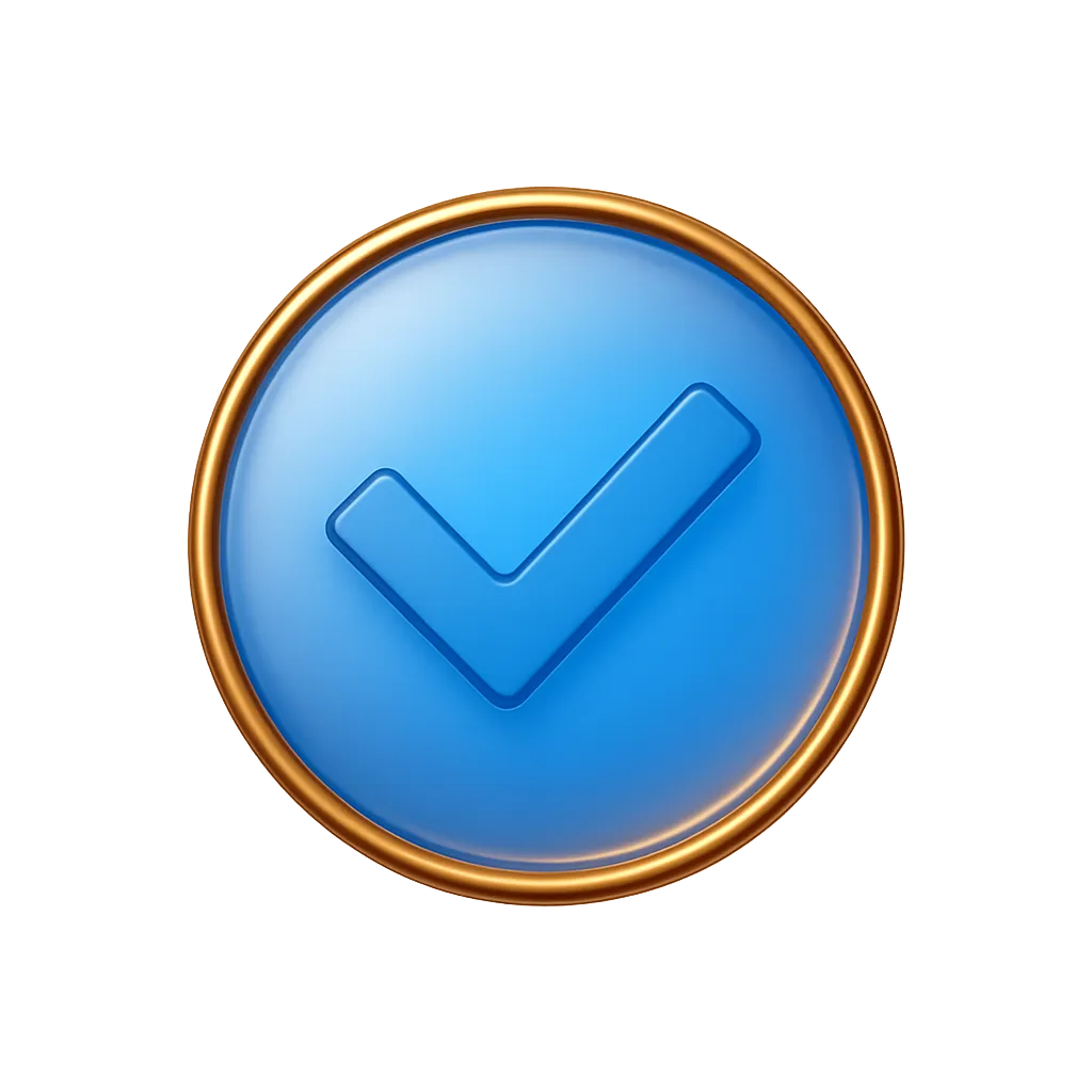Verification Badge Mockup