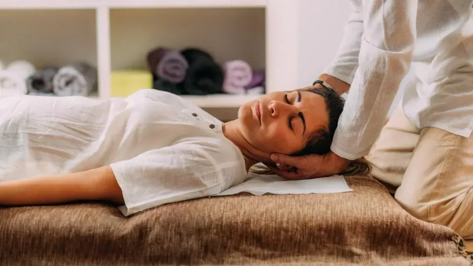 Relaxing spa treatment