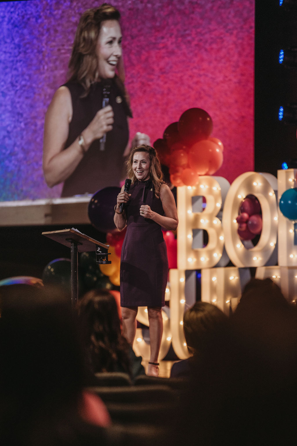 BOLD Summit speaker on stage