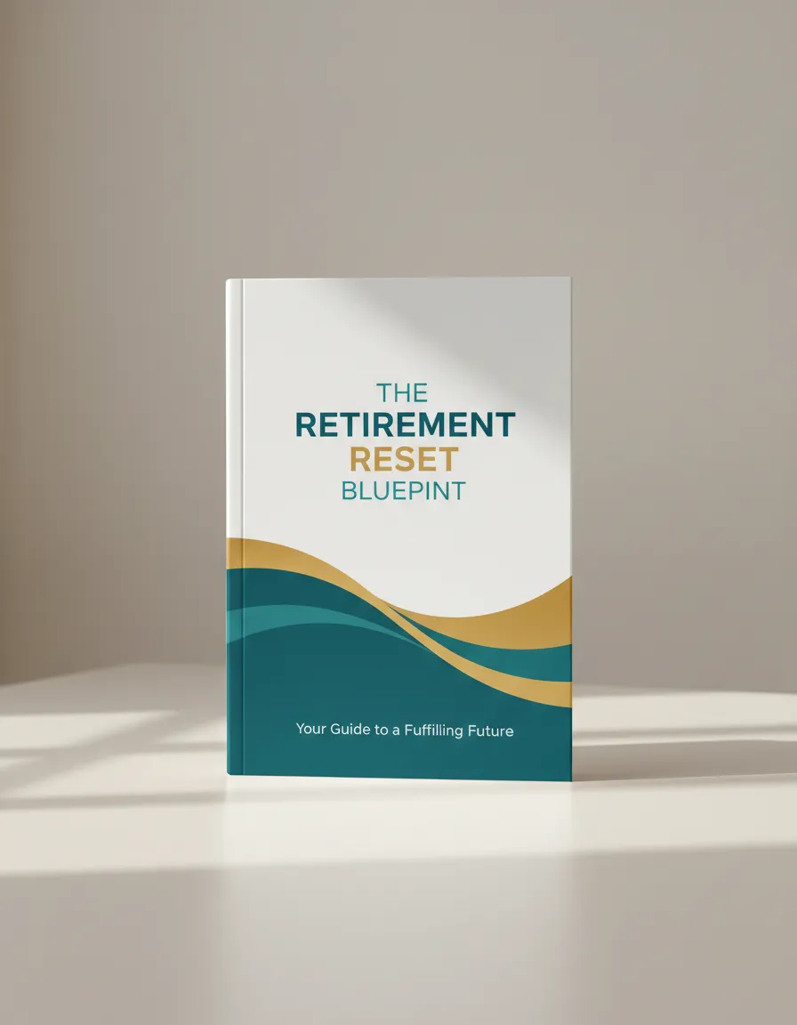 The Retirement Reset Blueprint ebook cover mockup