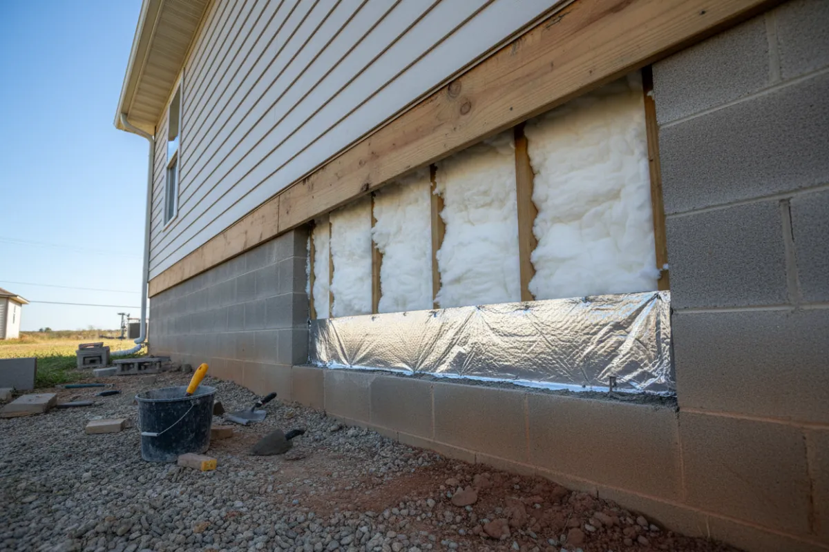 Skirting and underpinning repairs