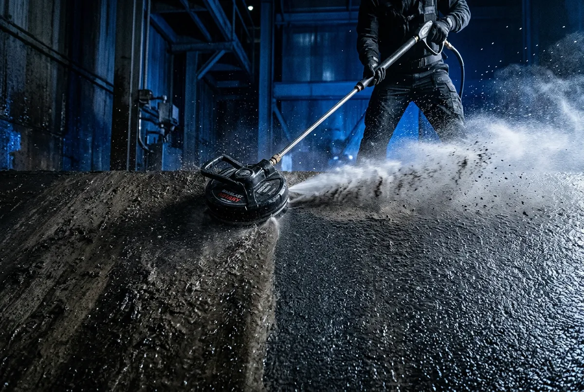 Commercial grade rotary surface pressure washing