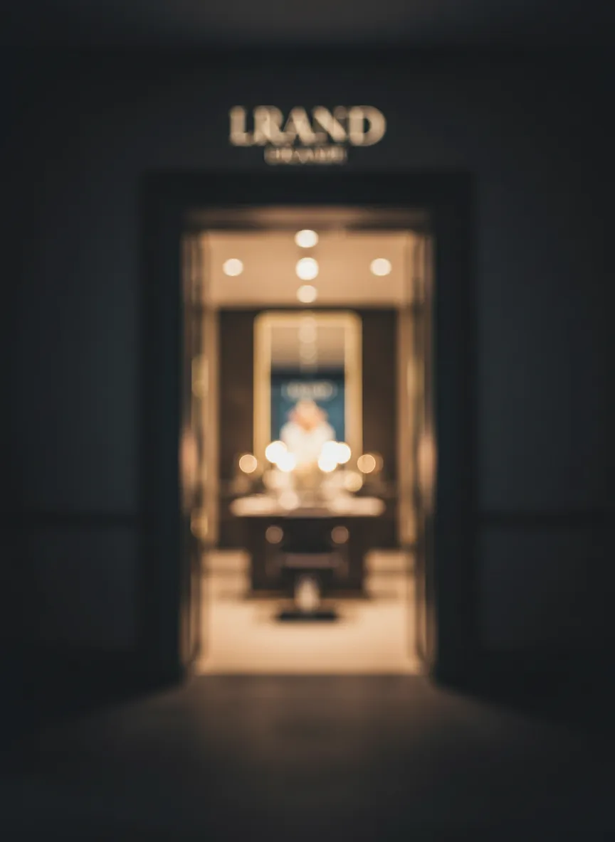 Luxurious client experience and acquisition aesthetic