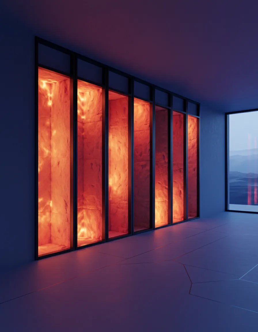 Energy efficient spray foam insulation installation