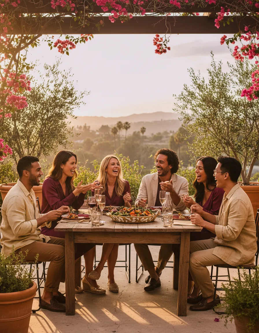 A warm, supportive local gathering