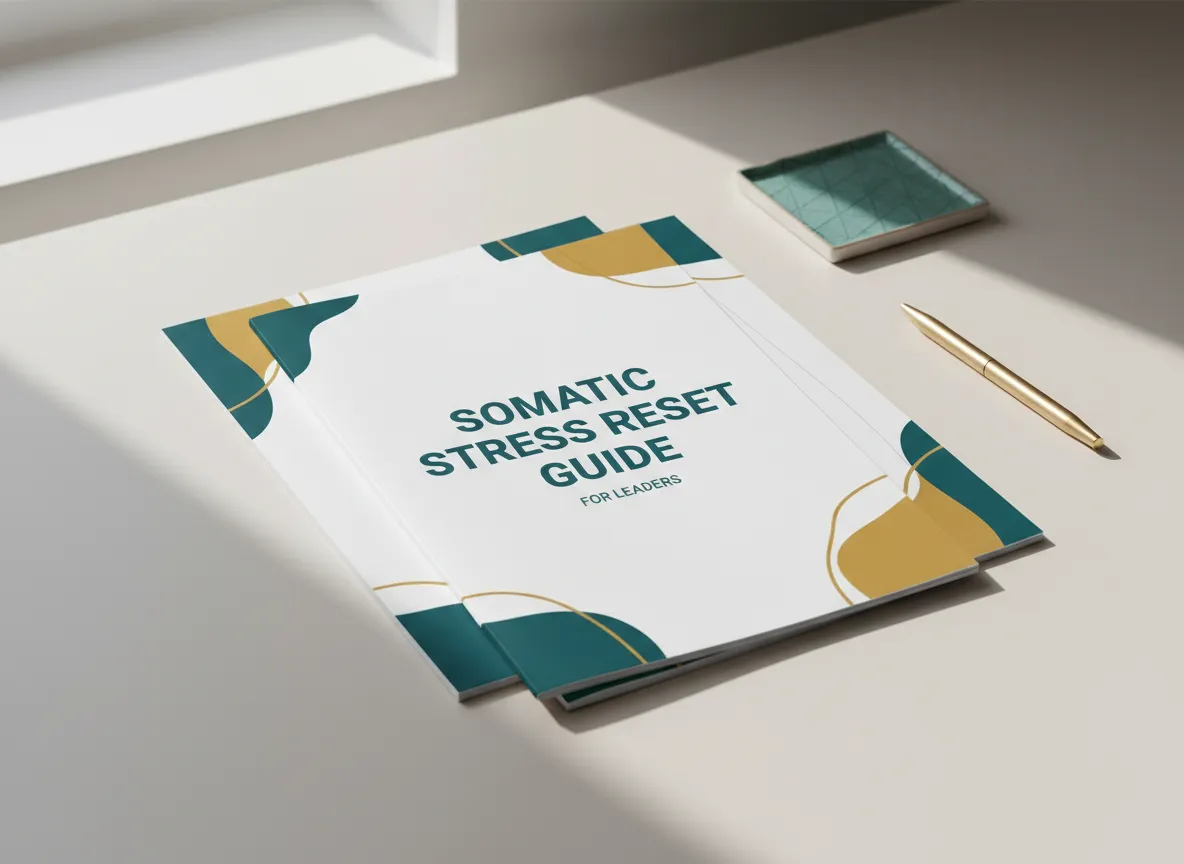 Preview of the Somatic Stress Reset Guide for leaders