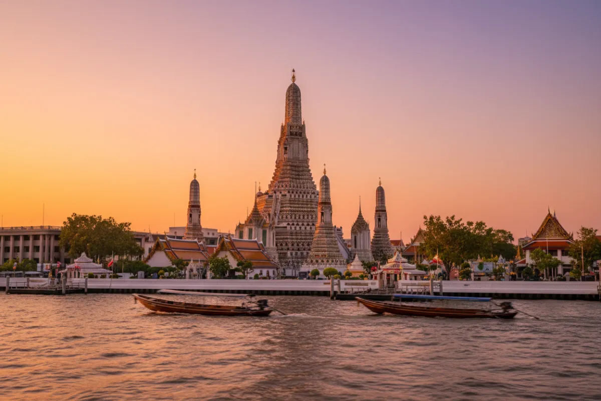 Wat Arun Ratchawararam Ratchawaramahawihan, Bangkok, Thailand