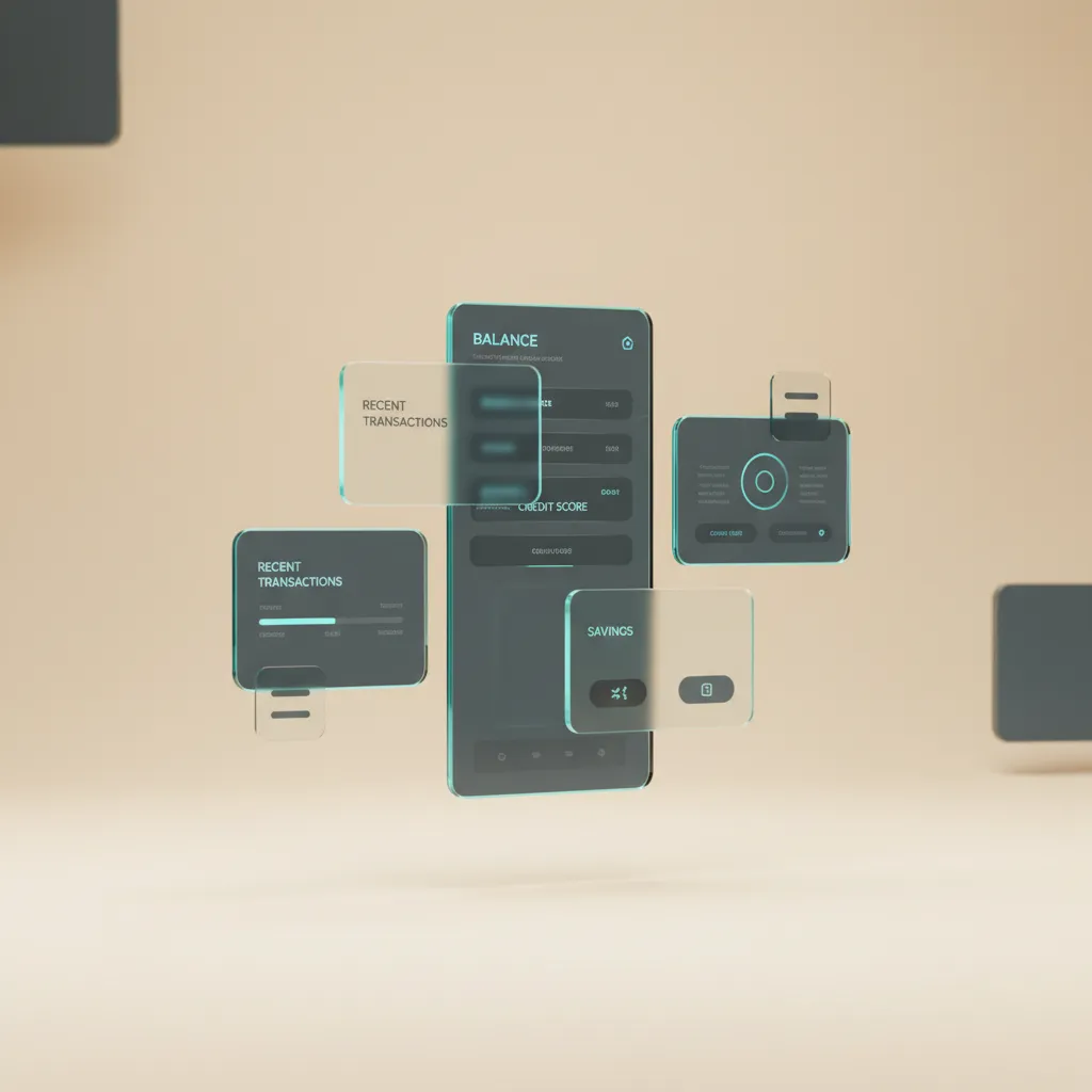 Secure digital payment dashboard preview