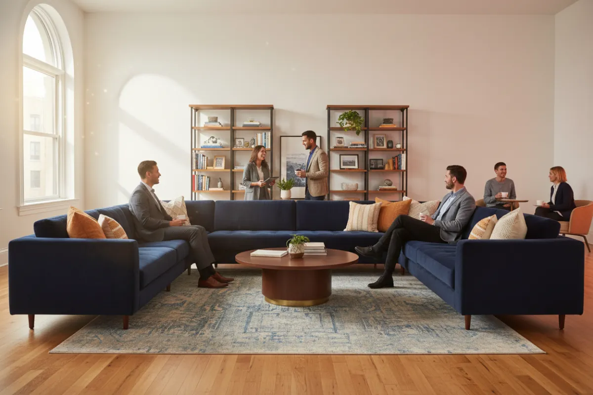 Comfortable Shared Living Room
