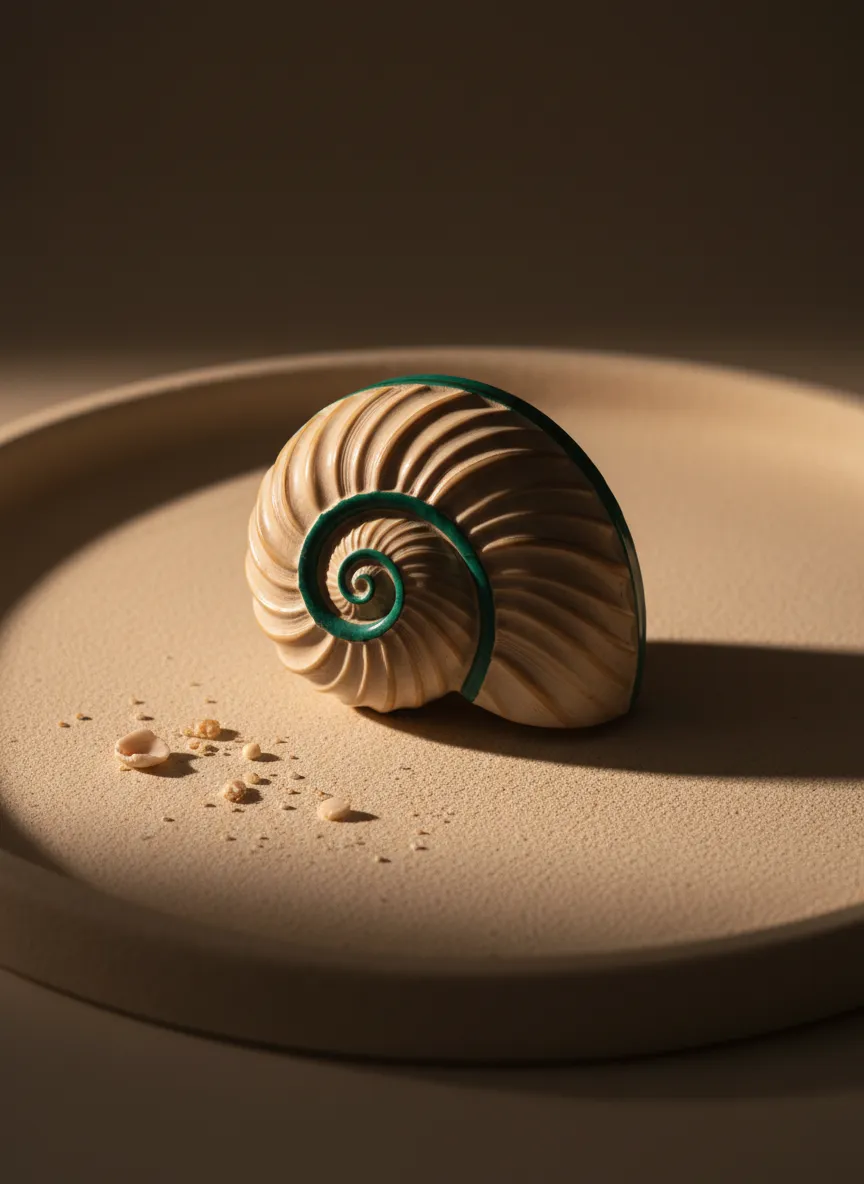 Karakolytas shell inspired keepsake