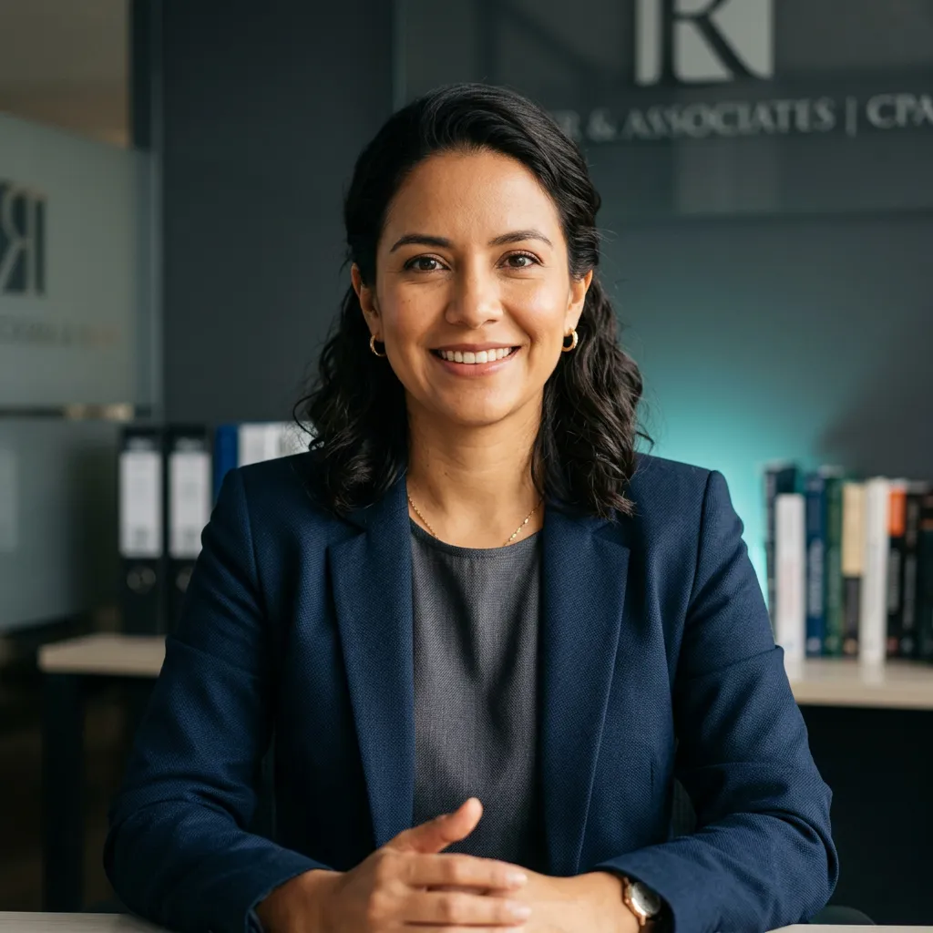 Retrato profesional C.P.C. Mariana Rivas - Socia de Auditoría