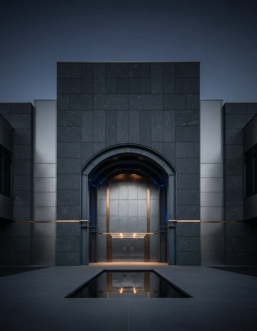Professional architectural structure representing security and trust