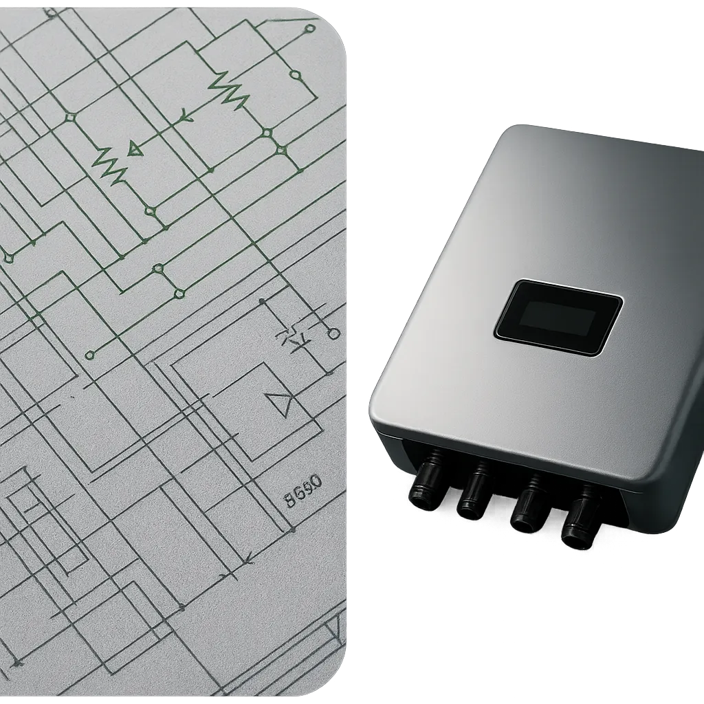 Certified Eco Energy Protection Group engineers examining solar technical schematics and UK safety specifications