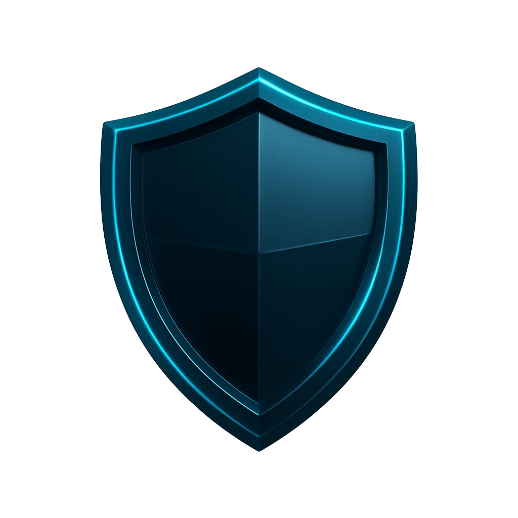 Abstract security shield representing Empower Agents data privacy