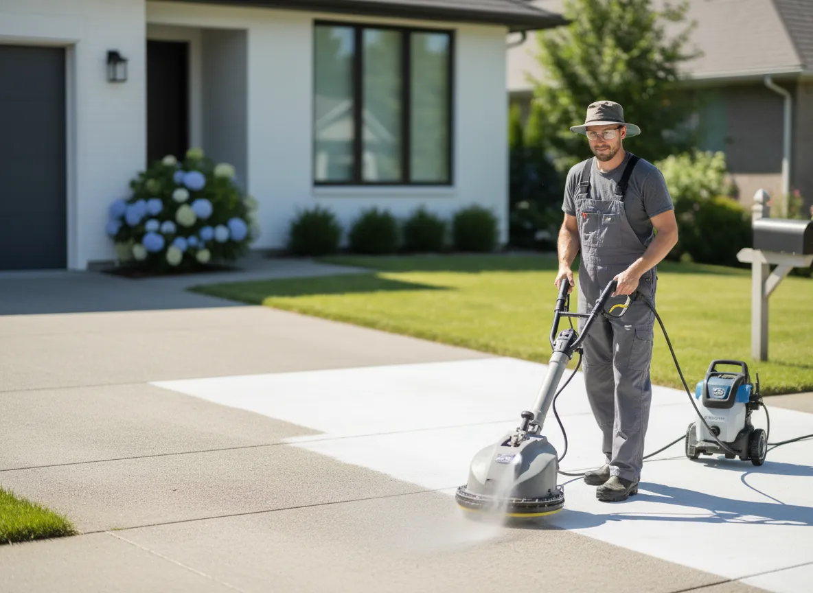 Professional pressure washing service in Tampa Bay