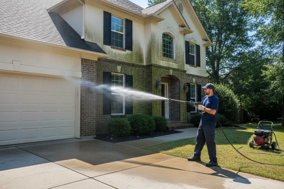 Pressure washing in Clearwater, Florida