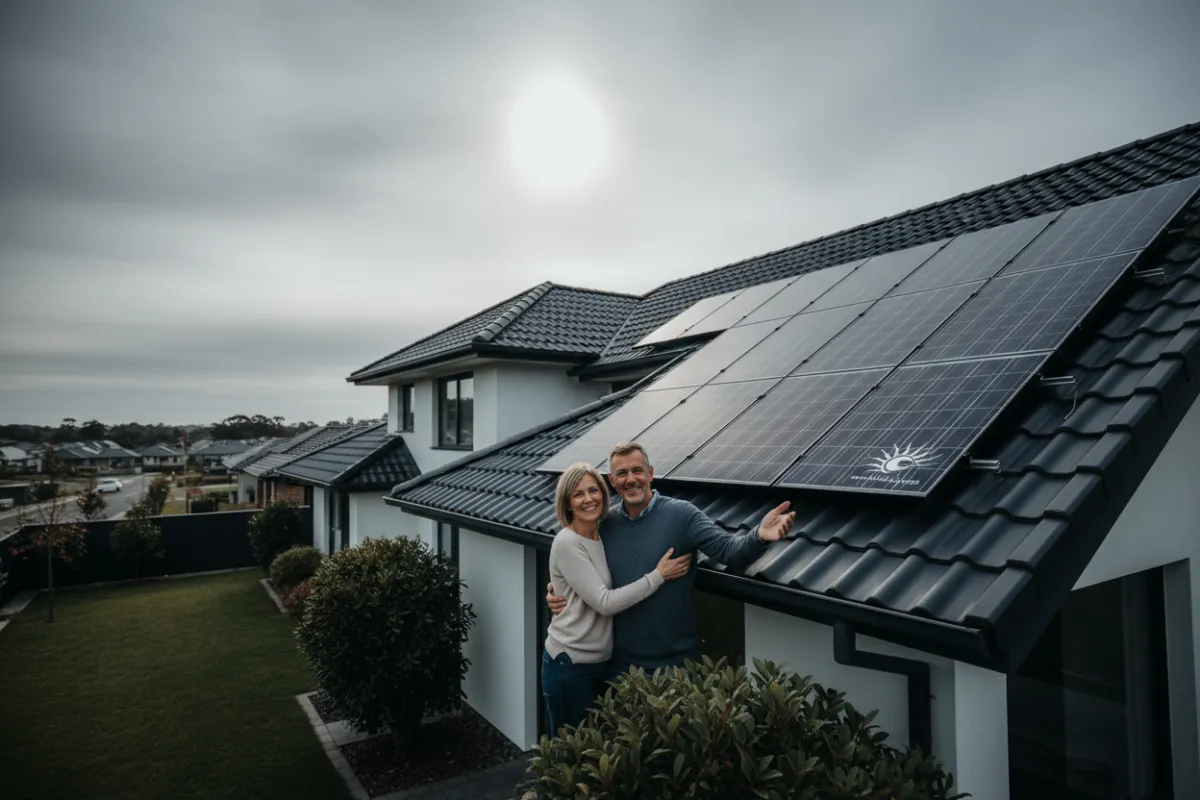 Completed installation case study with happy client