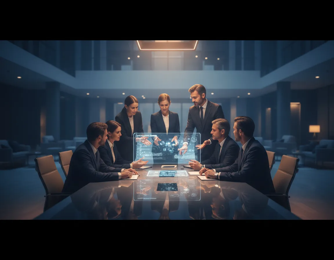 Profesionales colaborando en comunidad exclusiva