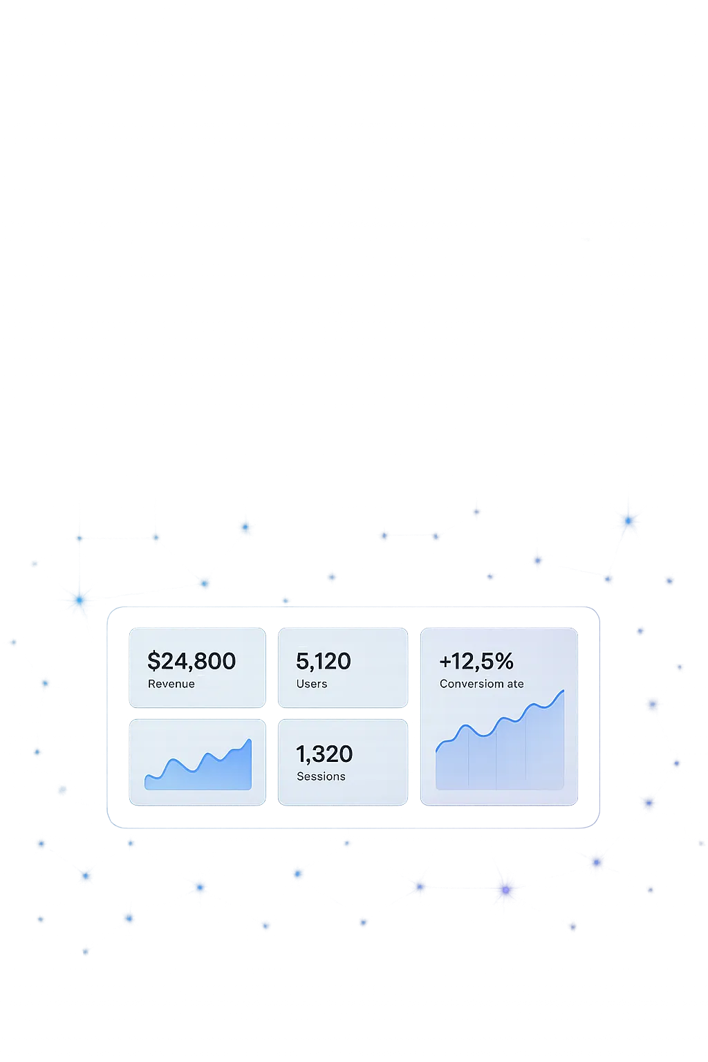 Sleek composite dashboard showing the AI real estate agent ecosystem and metrics