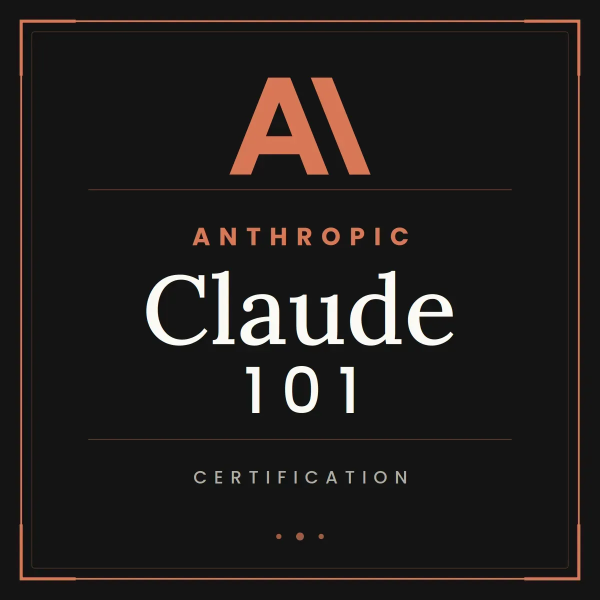 Anthropic/Claude Certification
