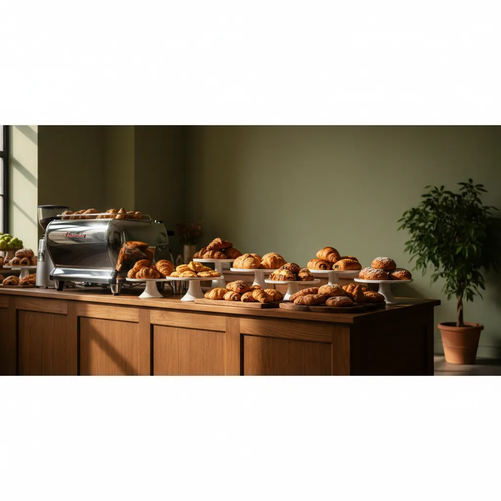 Artisan Bakery Coffee Station