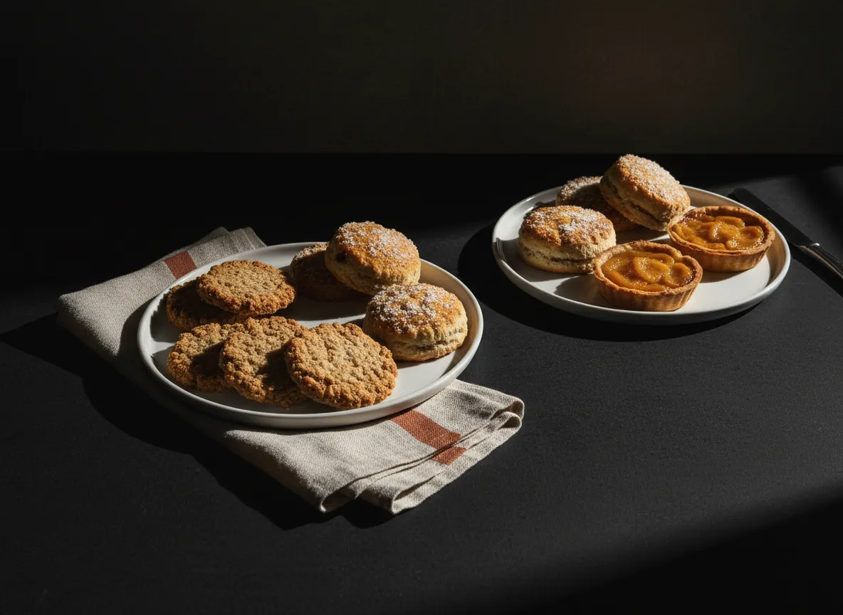 Artisanal biscuits and cafe treats